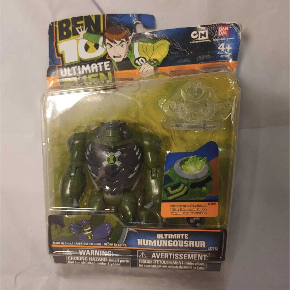 Ben 10 Ultimate Alien Ultimate Humungousaur Action Figure New w Wear & Creasing